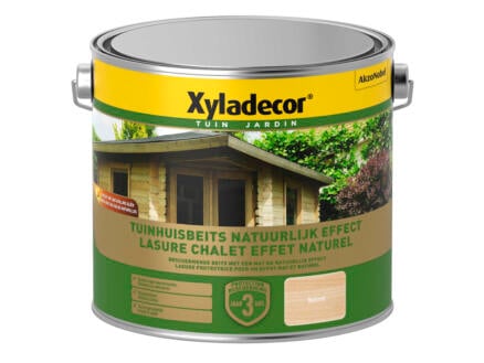 Xyladecor lasure bois chalet extra mat 2,5l naturel
