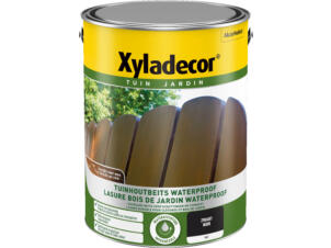 Xyladecor lasure bois de jardin waterproof mat 5l noir