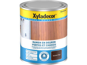 Xyladecor lasure bois portes & châssis 0,75l noyer
