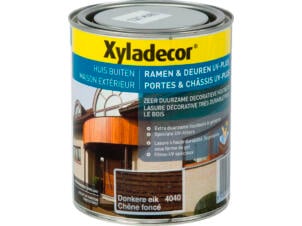 Xyladecor lasure bois portes & châssis UV-plus 0,75l chêne foncé