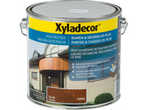 Xyladecor lasure bois portes & châssis UV-plus 2,5l teck