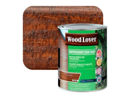 Wood Lover lasure d'imprégnation 2,5l palissandre #629 1