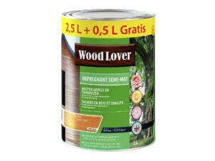 Wood Lover lasure d'imprégnation 3l chêne clair #693