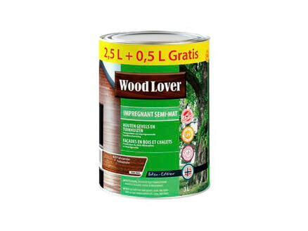 Wood Lover lasure d'imprégnation 3l palissandre #629 1