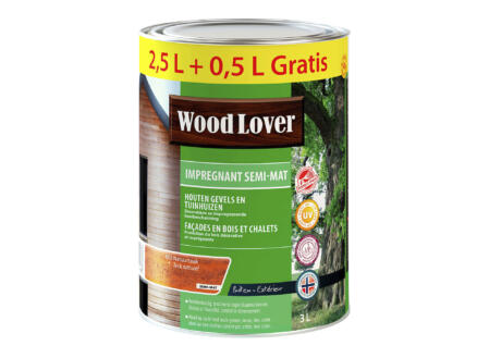 Wood Lover lasure d'imprégnation 3l teck naturel #603 1