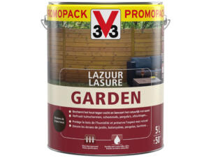 lasure garden 5l mat chêne foncé