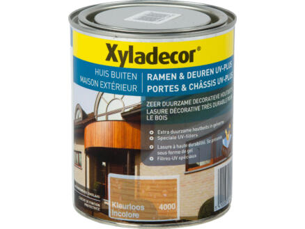 Xyladecor lasure portes & châssis UV-plus 0,75l incolore 1