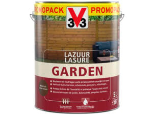 lazuur garden 5l mat midden eik