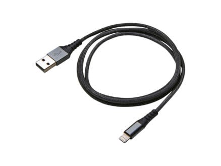 Celly lightning micro-USB kabel 1m zwart 1