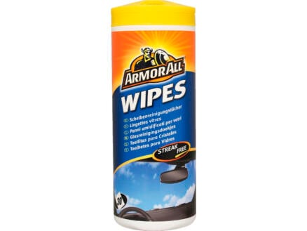 Armor All lingettes nettoyantes vitres 30 pièces