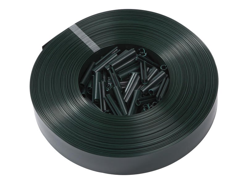 Giardino lint met clips 60m zwart