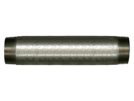 Saninstal mamelon tube 4/4" 200mm galvanisé 1