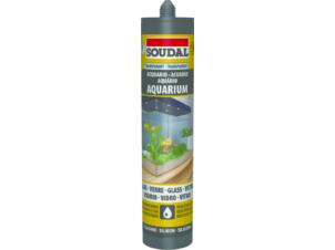 Soudal mastic silicone aquarium 310ml transparent