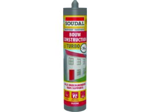 Soudal mastic silicone construction express 300ml transparent