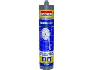 Soudal mastic silicone sanitaire 300ml transparent