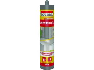 Soudal mastic silicone universel 290ml brun