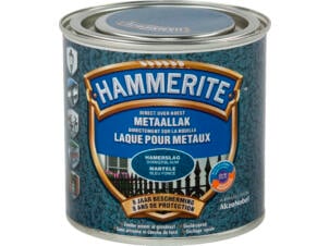 Hammerite metaallak hamerslag 0,25l donkerblauw