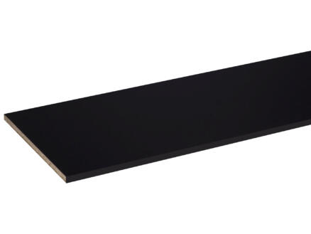 CanDo meubelpaneel 250x40 cm 18mm zwart parelstructuur 1