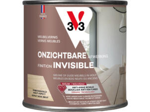 V33 meubelvernis onzichtbare afwerking mat 0,25l kleurloos