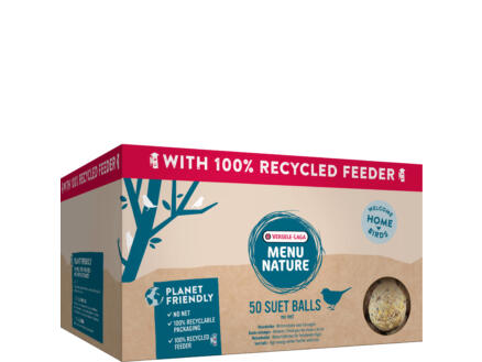 Menu Nature mezenbol zonder net 4,5kg 50 stuks