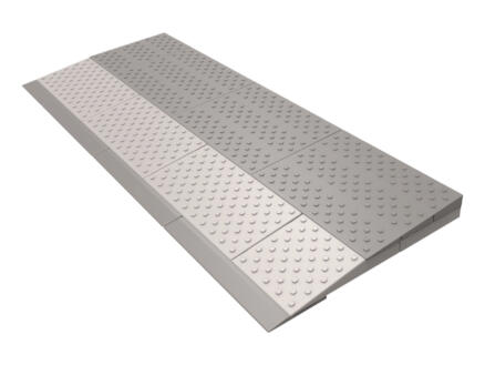 Secucare modulaire drempelhulp 2 laags 84x33 cm grijs