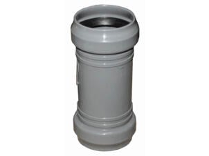 mof met dichtingsring 50mm PVC grijs