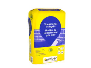Weber Beamix mortier de jointoiement gris clair 15kg