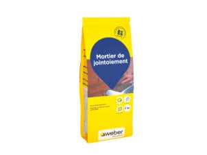 Weber Beamix mortier de jointoiement gris clair 5kg
