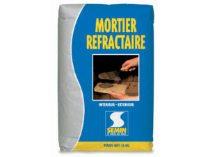 Semin mortier réfractaire 25kg