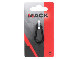 Mack mousqueton à ressort 4x40 mm zingué noir