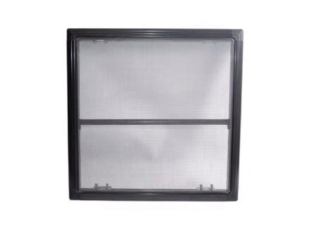 Stopinsect moustiquaire de fenêtre 100x120 cm anthracite 1