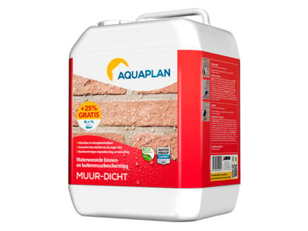 Aquaplan muur-dicht 4l + 25% transparant 1