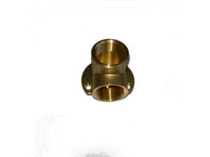 Scala muurplaat messing 20mm - 1/2