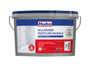 Hubo muurverf binnen 4l asgrijs