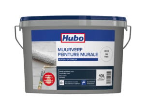 Hubo muurverf buiten 10l wit