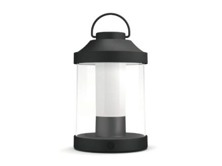 Philips myGarden Abelia draagbare LED lantaarn 3W dimbaar zwart 1