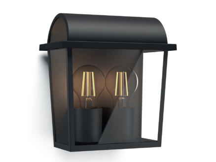 myGarden Harvest wandlamp E27 max. 2x60 W zwart 1