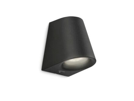 Philips myGarden Virga LED wandlamp 3W zwart 1