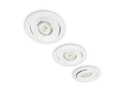 Philips myLiving Asterope spot LED encastrable 3x4,5 W dimmable blanc 1
