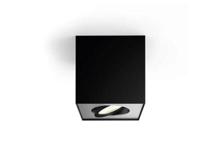 Philips myLiving Box LED plafondspot 4,5W dimbaar zwart 1