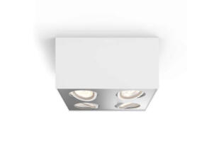 Philips myLiving Box LED plafondspot 4x4,5 W dimbaar wit