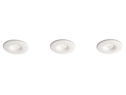 Philips myLiving Merope spot LED encastrable 3x2 W dimmable blanc 1