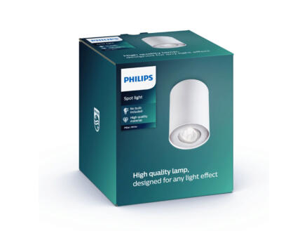 Philips myLiving Pillar wandspot GU10 max. 35W dimbaar wit 1