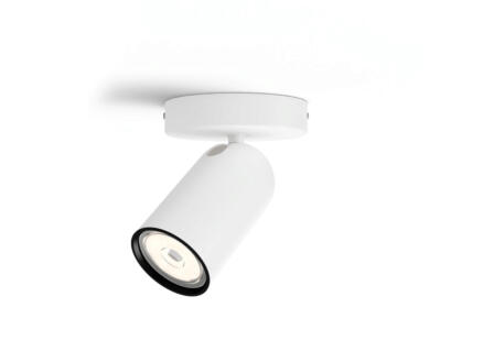 Philips myLiving Pongee spot mural GU10 max. 10W dimmable blanc 1