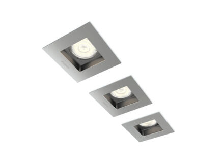 Philips myLiving Porrima spot LED encastrable 3x4,5W dimmable chrome mat 1