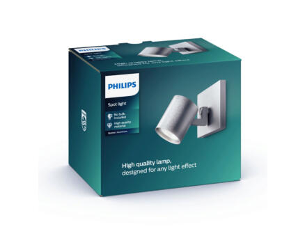 Philips myLiving Runner wandspot GU10 max. 50W dimbaar aluminium 1