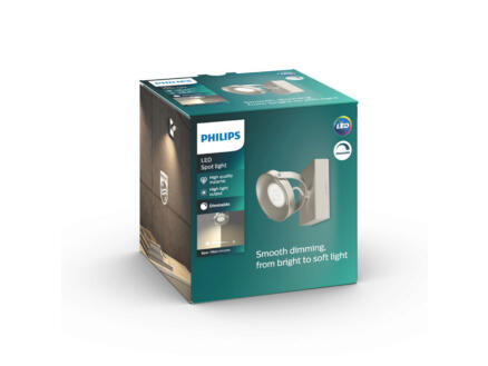 Philips myLiving Spur LED wandspot 4,5W dimbaar mat chroom 1