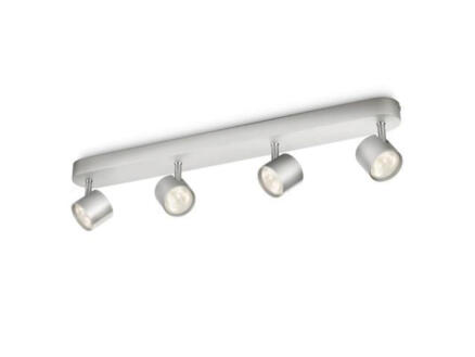 Philips myLiving Star barre de spots LED 4x4,5W dimmable aluminium 1