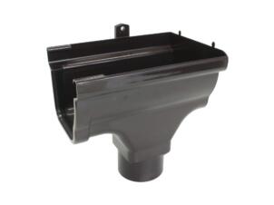 Scala naissance droite pour gouttière C140 PVC brun