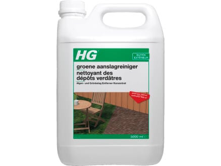 HG nettoyant anti-dépôts verts & mousses 5l 1